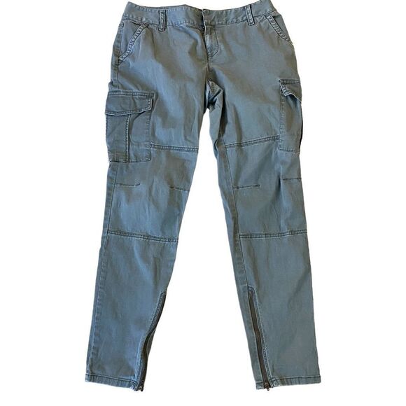 The Limited Distressed Cargo Pants Size 8 - Picture 1 of 9